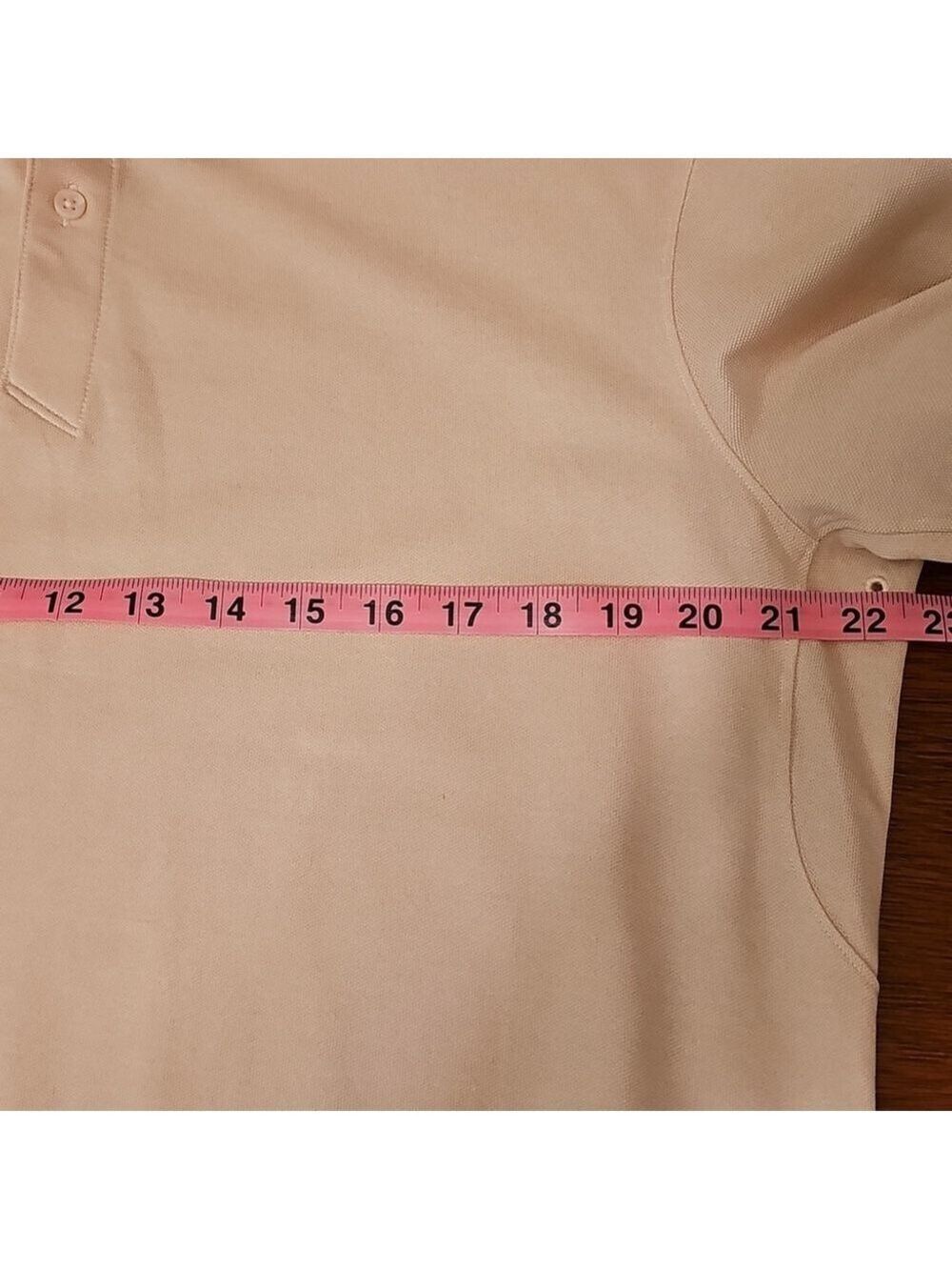Men's Pink Short Sleeve Polo Shirt - Picture 8 of 8